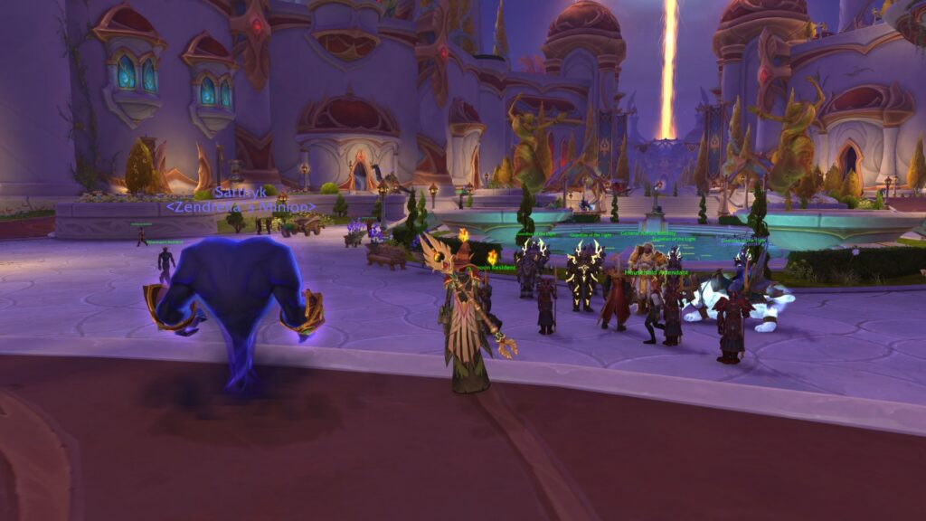 Midnight - Silvermoon city