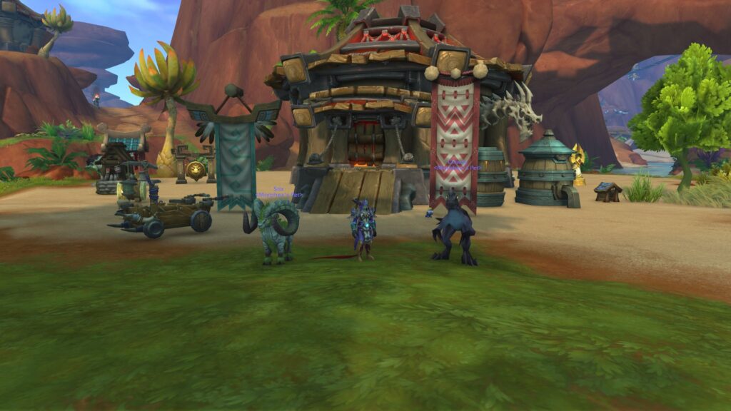 House in wow - outside