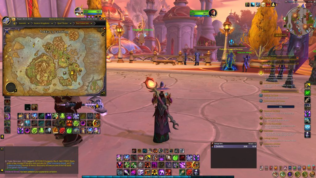 Showing off the new island map